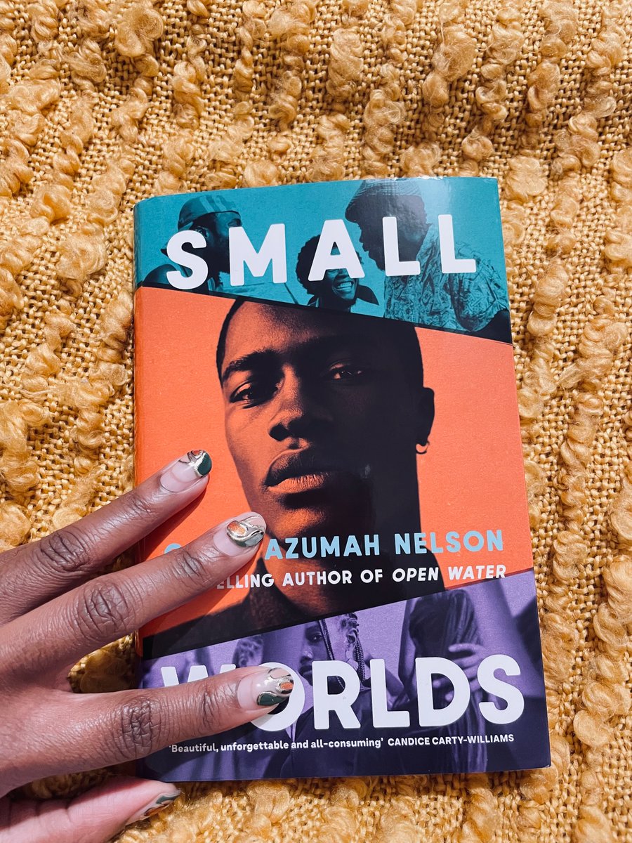 I’ve never been this excited to receive a book. After Open Water, I kept searching for more of <a href="/CalebANelson/">Caleb Azumah Nelson</a> ‘s writing. I pre-ordered Small Worlds as a late birthday present to myself and I’m glad it arrived early today. Can’t wait to get stuck in this weekend.