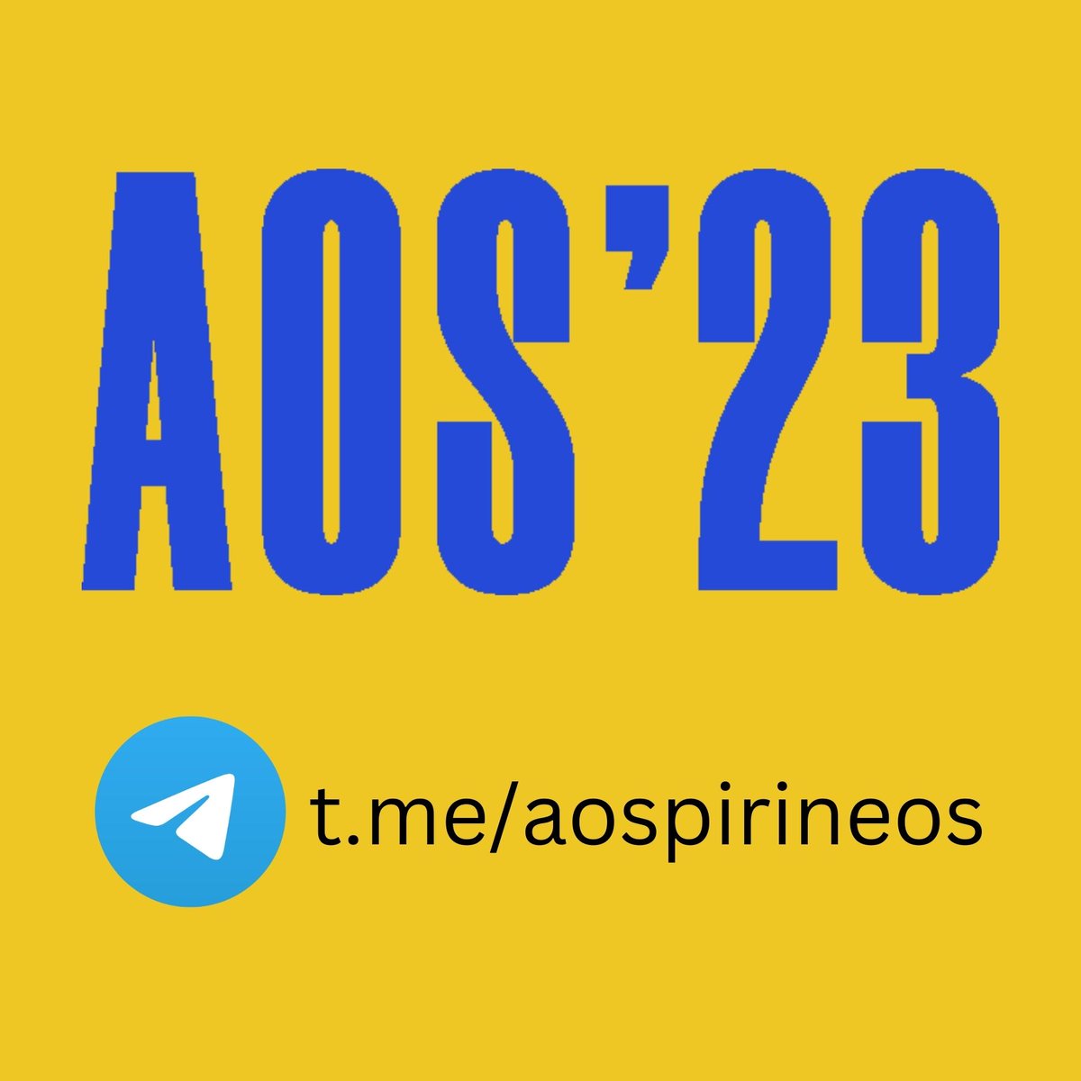 ¿Sabías que…?

Tenemos un canal de Telegram para que estés al día de las noticias del #AOS23.
Publicaremos todas las novedades e información relevante, así no te perderás ningún detalle importante del evento. ¡Únete!
t.me/aospirineos

#AOSPirineos <a href="/agilespain/">Agile Spain</a> #noticias