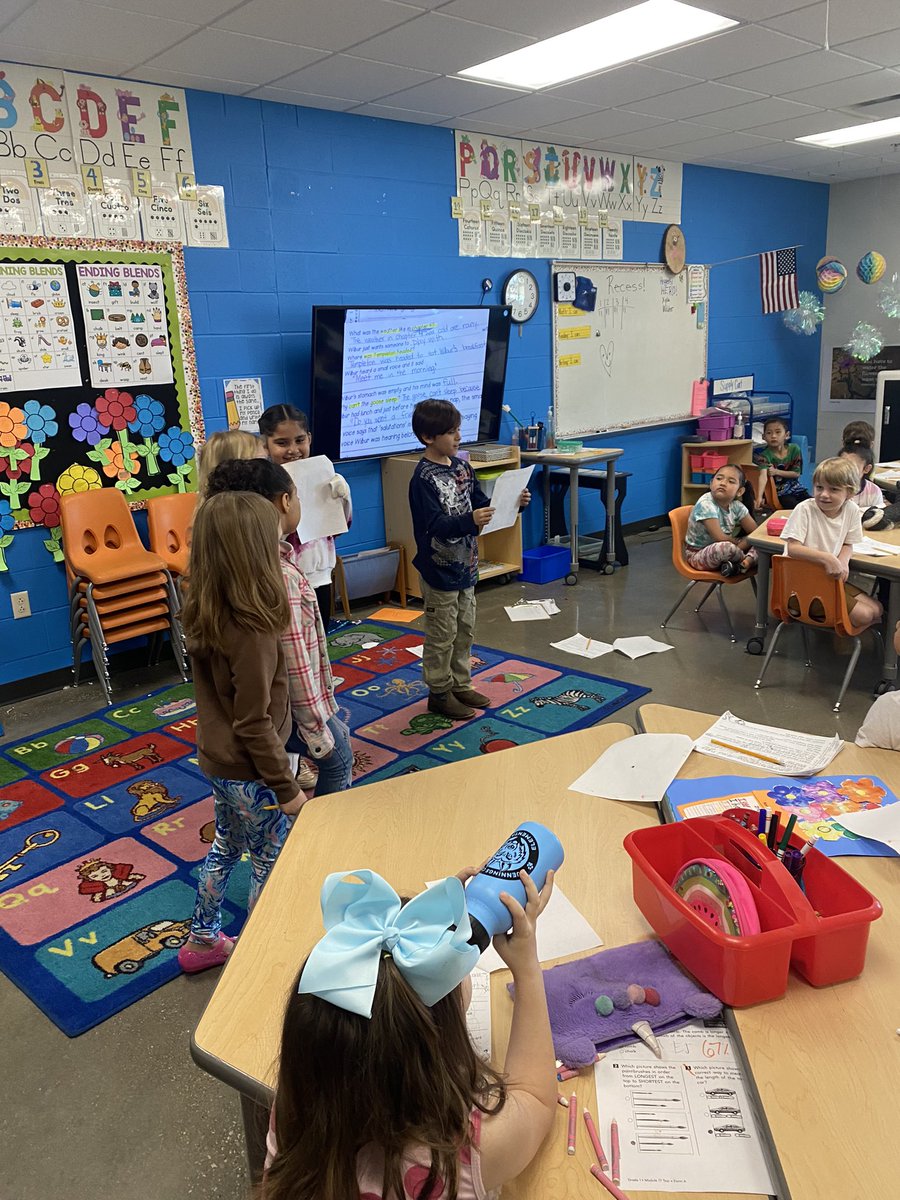 MsHill_2019's tweet photo. I am so proud of these 2nd graders! They read their letters to the future second graders of @Jennings_Creek telling all about what to expect in second grade. They did fabulous! https://t.co/VoffJSphGH