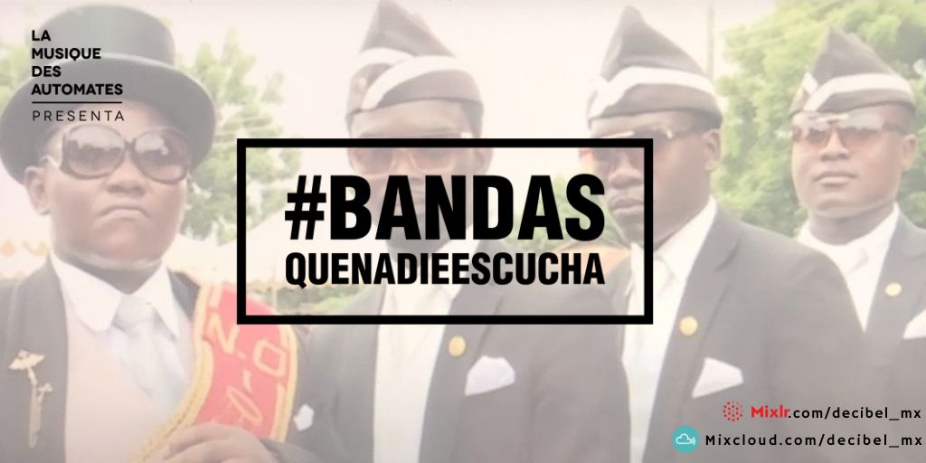 ¿Han pensado en la música que les gustaría que sonara en su funeral? Nosotros le dimos una pensada al asunto y tenemos un playlist con muy buenas razones. No se pierdan este programa.

#BandasQueNadieEscucha
7 a 9 PM aquí:

decibelmx.mixlr.com/events/2284898