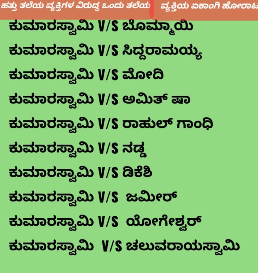 CtrlAltDelete (@karnataka_india) on Twitter photo <a href="/MadhukumarVP1/">🇮🇳 Madhukumar.V.P🇮🇳</a> + + 𝕞𝕖𝕕𝕚𝕒 𝕔𝕙𝕒𝕟𝕟𝕖𝕝𝕤 .
ಇಷ್ಟೆಲ್ಲಾ ಎದುರಾಳಿ ಗಳು ಇದ್ರೂ 30-40 𝕤𝕖𝕒𝕥𝕤 ತಗೋತಾರೆ ಅಂದ್ರೆ .. #HDK4Karnataka #Vote4JDSis4kannadigas 𝕔𝕒𝕞𝕡𝕒𝕚𝕟 ಅರ್ಥ ಮಾಡ್ಕೋ 🙂🙂✌🏻… 💛❤️🤌 <a href="/MadhukumarVP1/">🇮🇳 Madhukumar.V.P🇮🇳</a> + + 𝕞𝕖𝕕𝕚𝕒 𝕔𝕙𝕒𝕟𝕟𝕖𝕝𝕤 .
ಇಷ್ಟೆಲ್ಲಾ ಎದುರಾಳಿ ಗಳು ಇದ್ರೂ 30-40 𝕤𝕖𝕒𝕥𝕤 ತಗೋತಾರೆ ಅಂದ್ರೆ .. #HDK4Karnataka #Vote4JDSis4kannadigas 𝕔𝕒𝕞𝕡𝕒𝕚𝕟 ಅರ್ಥ ಮಾಡ್ಕೋ 🙂🙂✌🏻… 💛❤️🤌