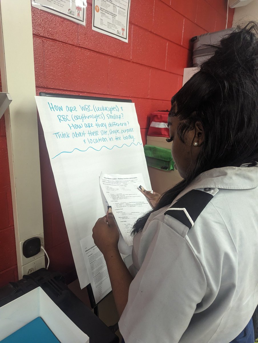 mrs_wheeley's tweet photo. Students did a GREAT job with their Carousel Brainstorming Activity today! It really pushed them to make connections between our current unit and other topics and review the material they've already learned! @CTEforNC @TCSCTE @thomasvillehigh https://t.co/wiwxj5TzCw