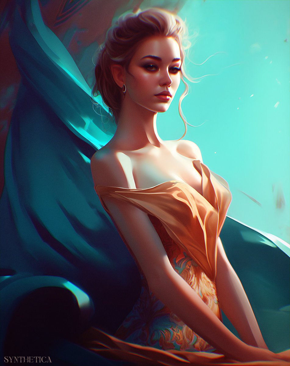 Synthetica_Arts's tweet photo. Oh really...?
#aiart #aiartcommunity #digitalart #mysteriouswoman #virtualbeauty #emergingartist #technobeauty #youwhat https://t.co/BaYt9U67bE