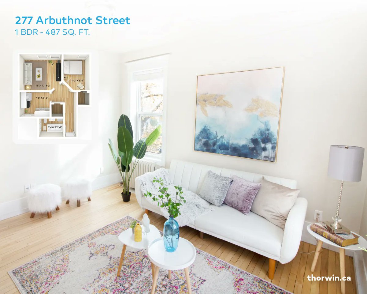 277 Arbuthnot Street - a renovated one-bedroom suite with approximately 487 sq. ft. is now available.
The monthly rent starts from $1199. Utilities include heat and water.
Contact us today at (204) 918-2629.

#WinnipegRentals #WinnipegApartments #Wpg #ThorwinProperties