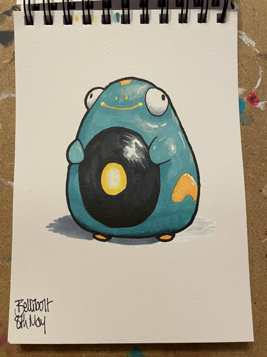 8th May - Bellibolt (i love this dood) (replaced Cryogonal)
.
#pokemon #bellibolt #colour