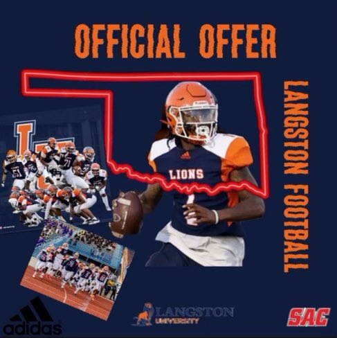Extremely Blessed to have received my first offer to Langston University!!!!!🧡🧡🧡🧡 <a href="/_CoachEmbry/">Coach R.Embry</a>