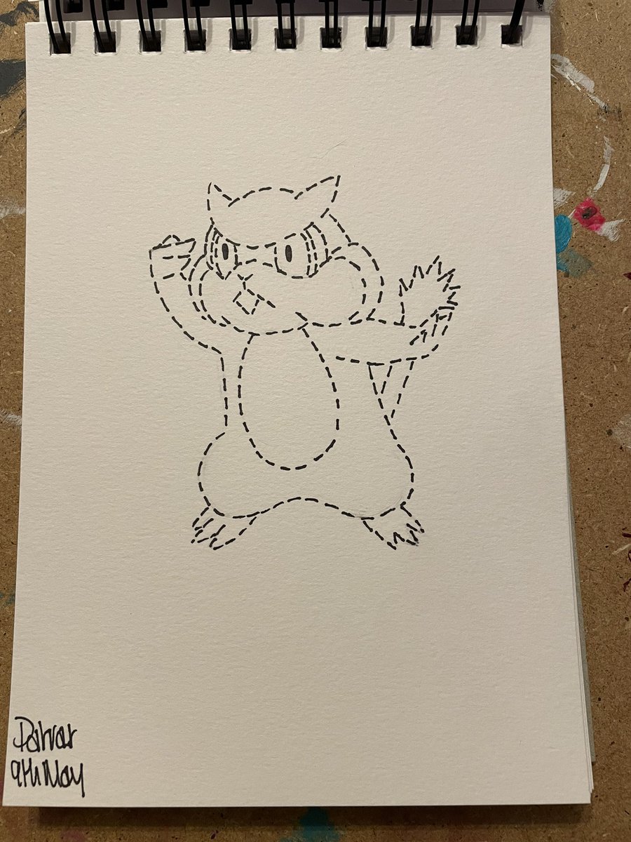 9th May - Patrat
.
#pokemon #patrat #linework
