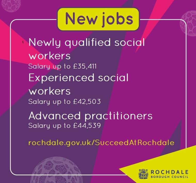 We’ve made it easy for you apply to be part of our team, we just need an up to date CV and covering letter! You can even just email us at:

JoinRochdaleCS@rochdale.gov.uk

Interviews are every Friday! Come and #SucceedAtRochdale

ow.ly/ooIQ50OjalY