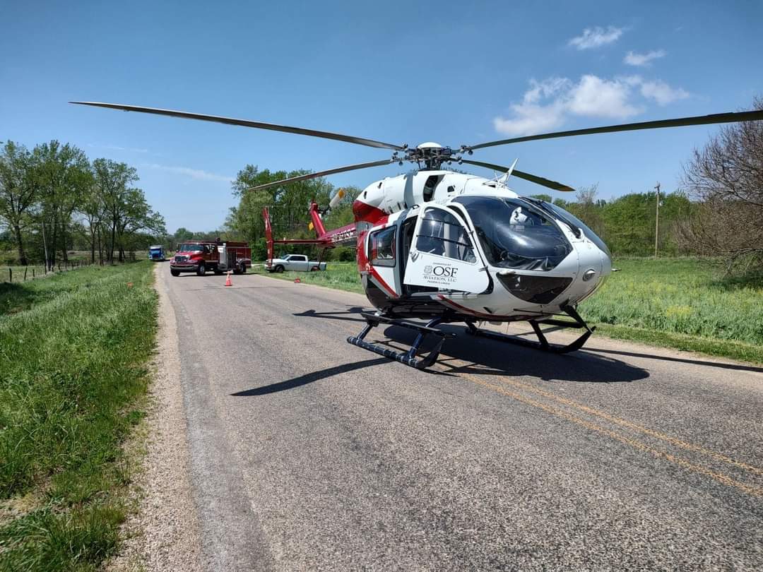 OSF Life Flight tweet media