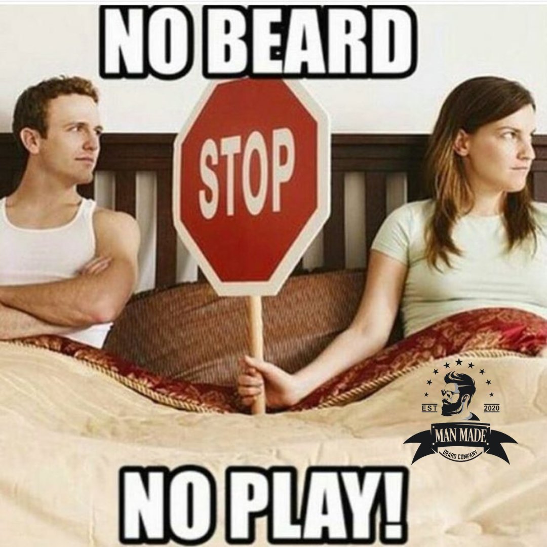 No Beard, No Play ⛔️