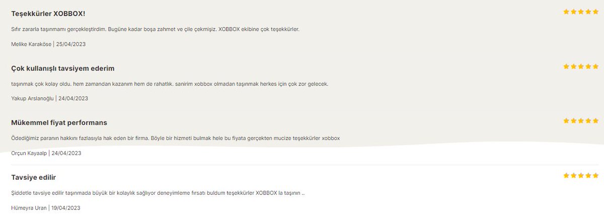 xobboxcomtr's tweet image. Sizden gelen DEĞERLİ yorumlar. Taşınacak Mısın? XOBBOX&apos;a Baksana!
Whatsapp ve İletişim: 0546 962 0 269
#xobbox #taşınacakmısın #taşınmakutusu #değertaşıyankutu #taşınmakutusu #kartonkutu #kartonkoli #taşınmamalzemeleri #taşınmakolisi #taşınmapaketi #taşınmaseti #nakliye #streç