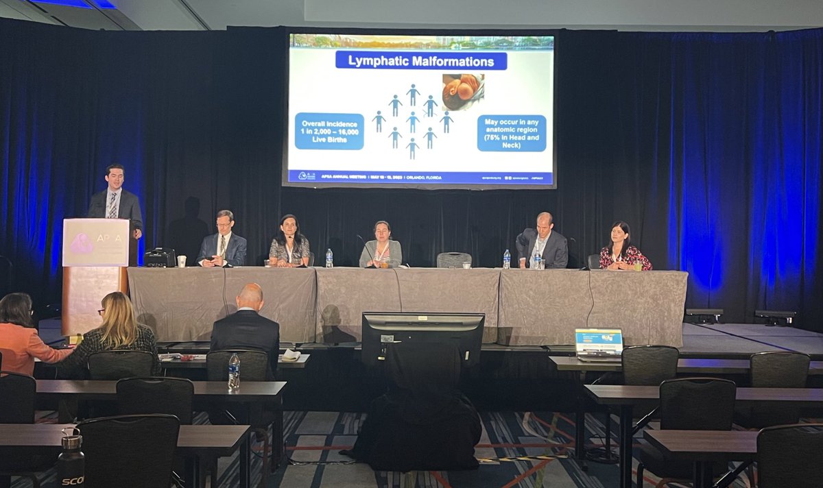Rockstar <a href="/UMJMHSurgery/">UM/JMH General Surgery</a> resident <a href="/CTHuerta1/">Carlos (Teddy) Huerta</a> presenting at <a href="/APSASurgeons/">APSA Surgeons</a> annual meeting #APSA2023 about Lymphatic Malformations. #pedsurgbestsurg