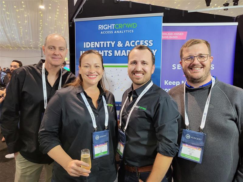 RightCr0wd's tweet photo. We're exhibiting at #AusCert. Chat to the team to see how RightCrowd Access Analytics makes identity and access insights easy!
#AccessAnalytics #RightCrowd #PIAM #PIAG #PACS https://t.co/5kQ8uvxxPS