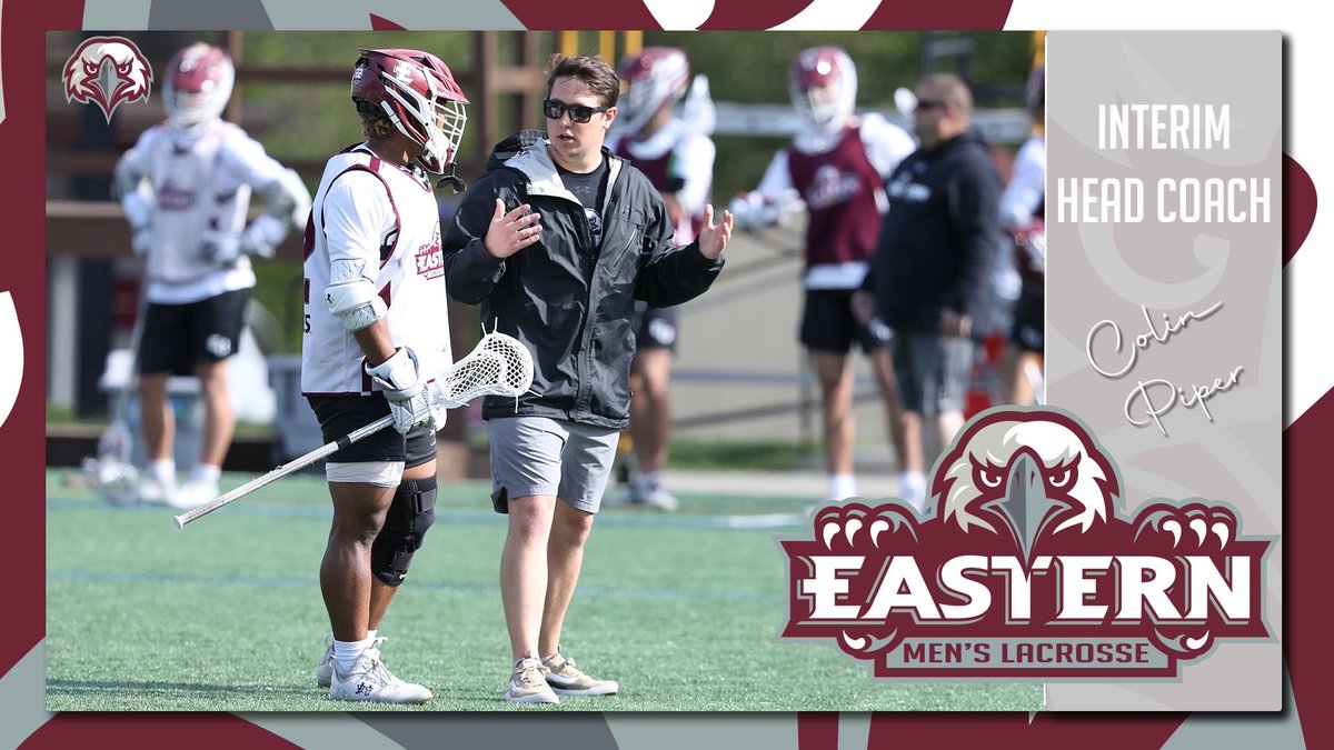 Colin Piper promoted to lead Eastern Men’s Lacrosse forward. #FlyWithUs