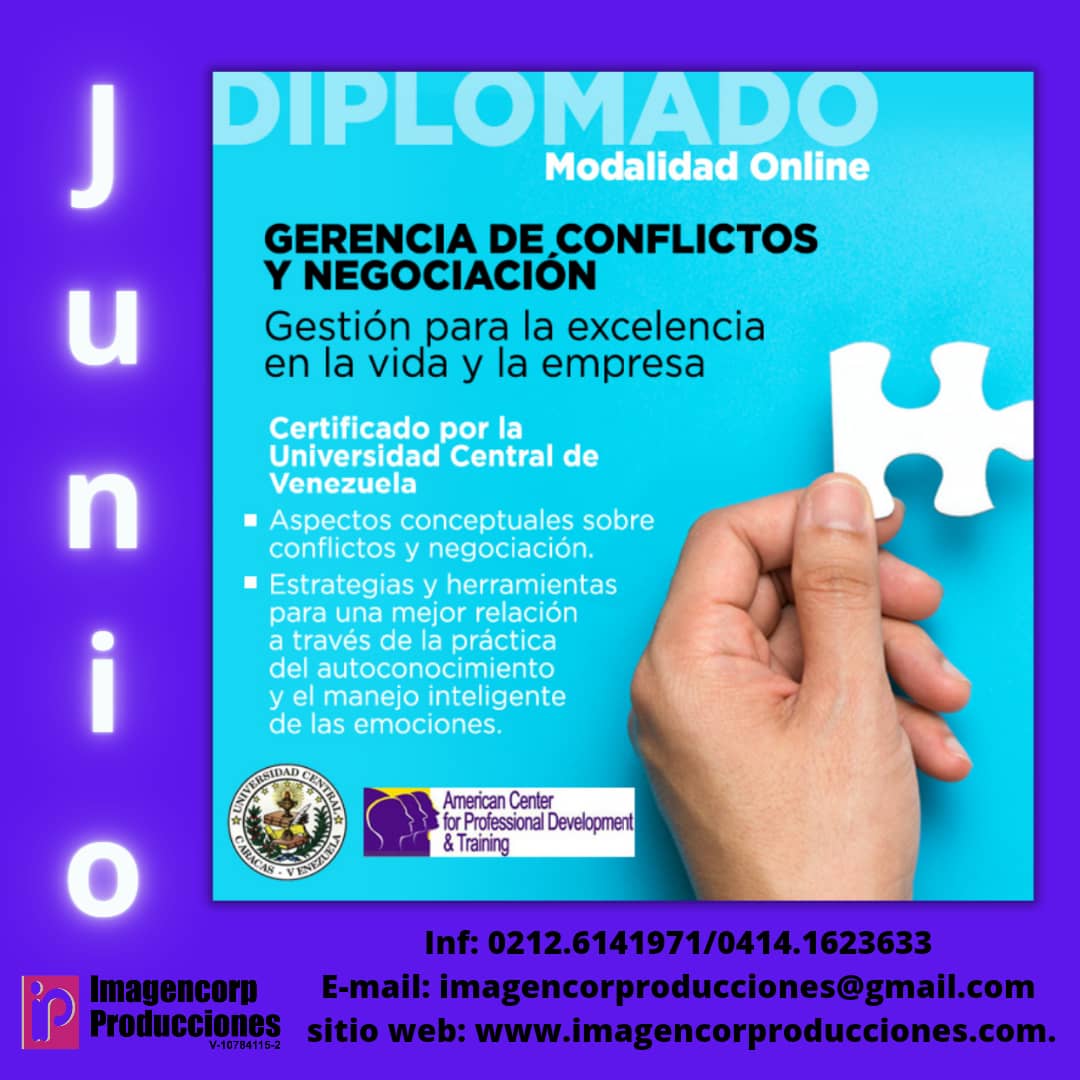 Inscripciones abiertas ya! Duración 120 horas. Inversión 170 dólares o el equivalente Facilitado por el Profesor Alex Fergusson. Excelente oportunidad de especialización y mejoramiento de las competencias. Escríbenos o llámanos!