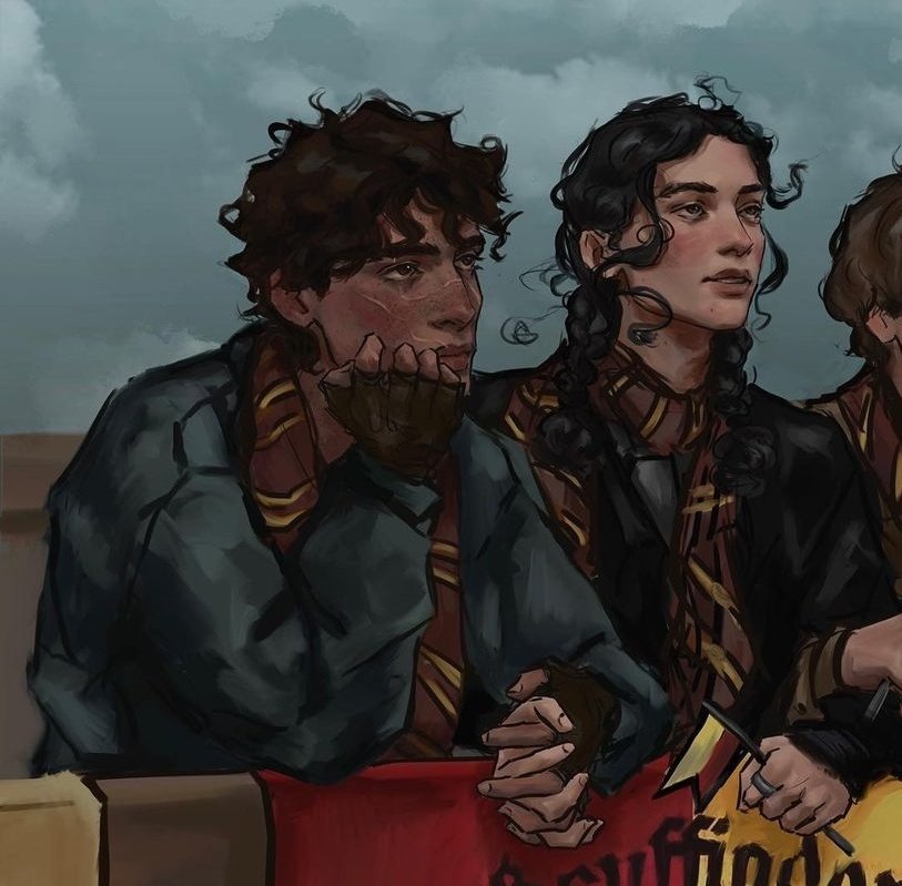 i can't escape them they hold me hostage i hate them im never getting over them never i will be 90 on my deathbed and still giggle because wolfstar holds hands in a  drawing