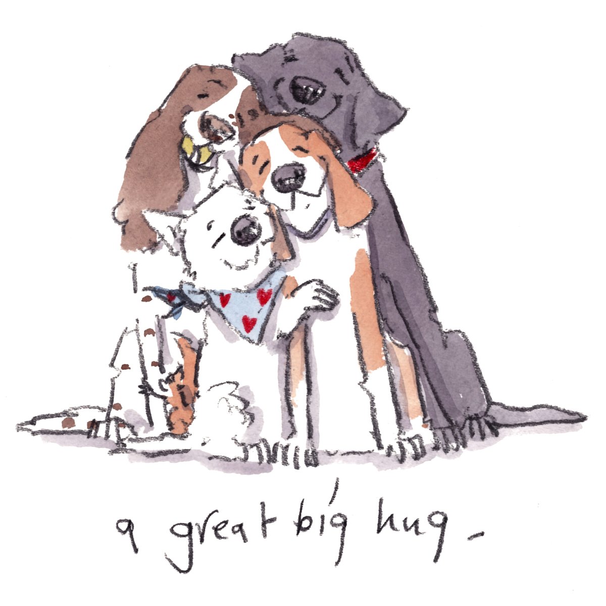 iaindwelch's tweet photo. Good night, lovely people and lovely dogs.
Hooray for lovely hugs with lovely dogs.
Sleep well and sweet dreams.
I hope that you have a marvellous day tomorrow. 
#hoorayfordogs #springer #westie #labrador #beagle #redsquirrel #hug https://t.co/TGgJ76GMrT