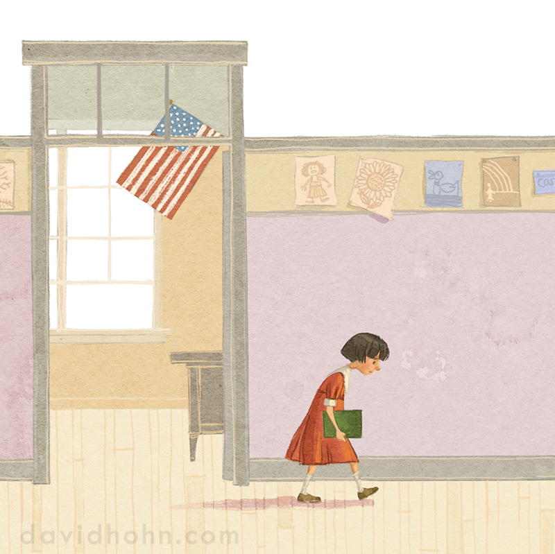 Most days school is pretty great!
But some days can be tough.

#schoolgrind #wednesdayhumpday #roughday #kidlitillustration #childrensbookillustration #picturebookillustration #artistsontwitter