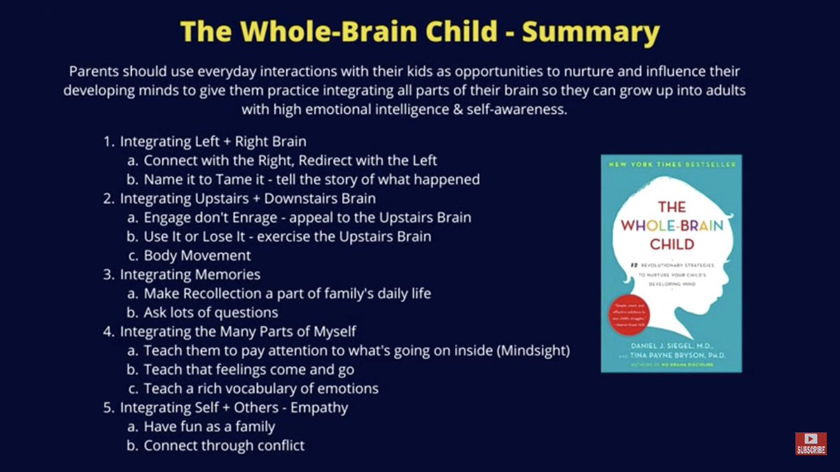 PSA: Some notes from #GrowWithAnnaB . I’ve only read short snippets of the first book because… #toddlers. It’s like having a #parenting “Coach” via YouTube that comes with Cliff Notes at the end! #win youtu.be/A-O-UPk2lQM