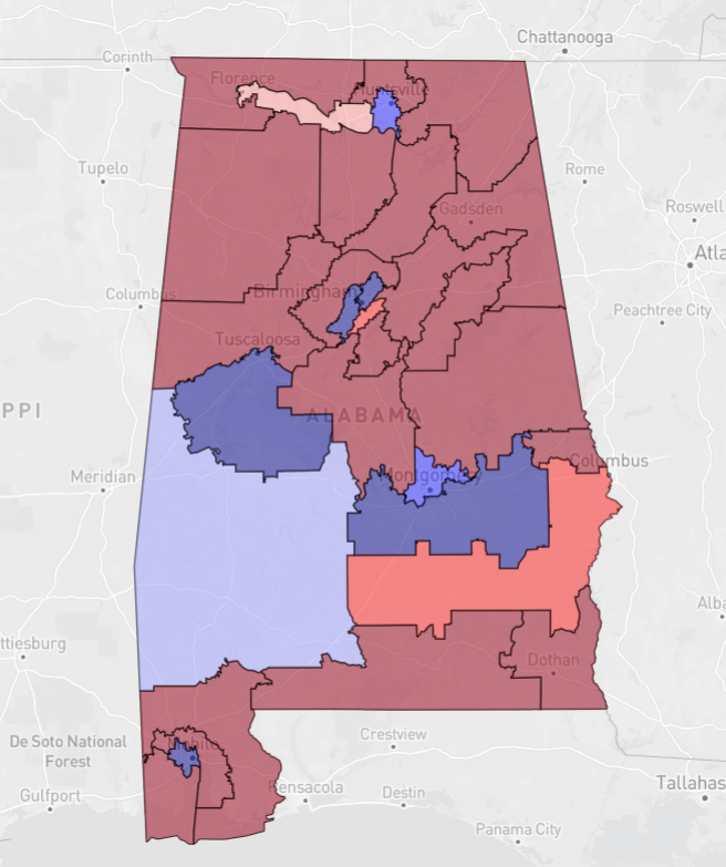 on Twitter "Today our first map is Alabama, with 31