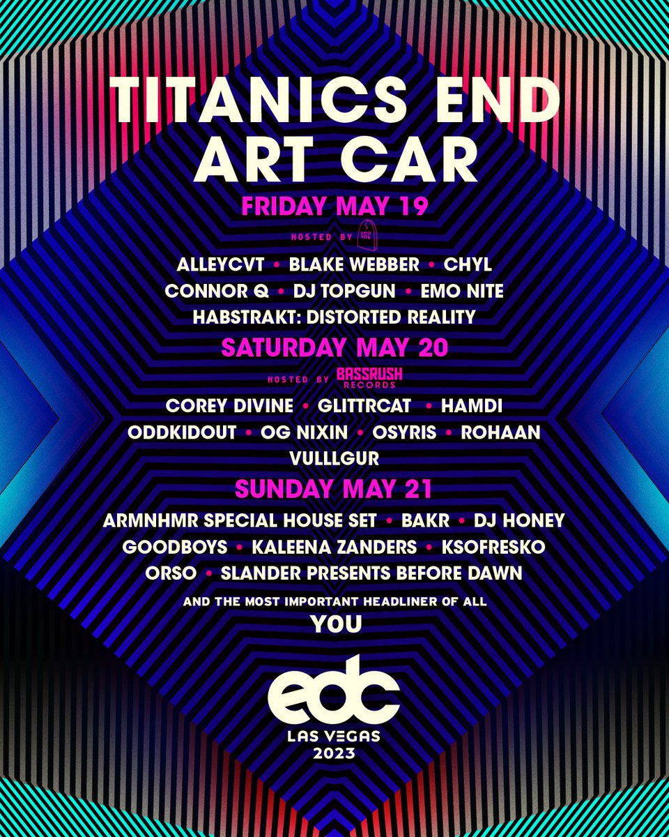 EDC Las Vegas lineup