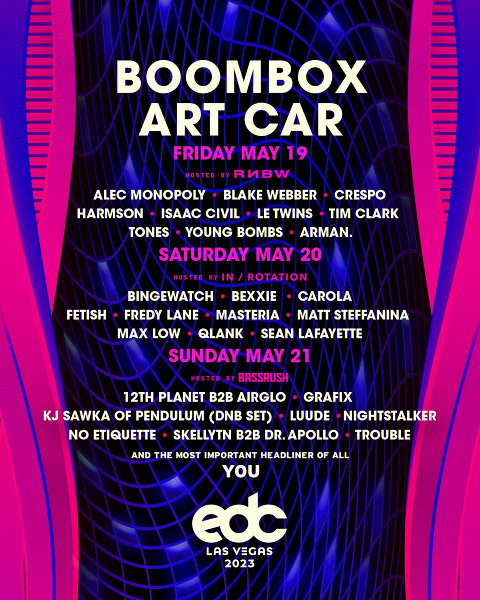 EDC Las Vegas lineup