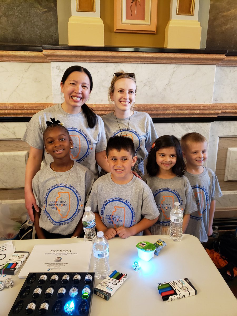 So proud of my students for presenting on Innovation & Technology at the State Capitol today! 😊 #advocacyday #IDEAIL #euclidexplores #rtsd26lifeready