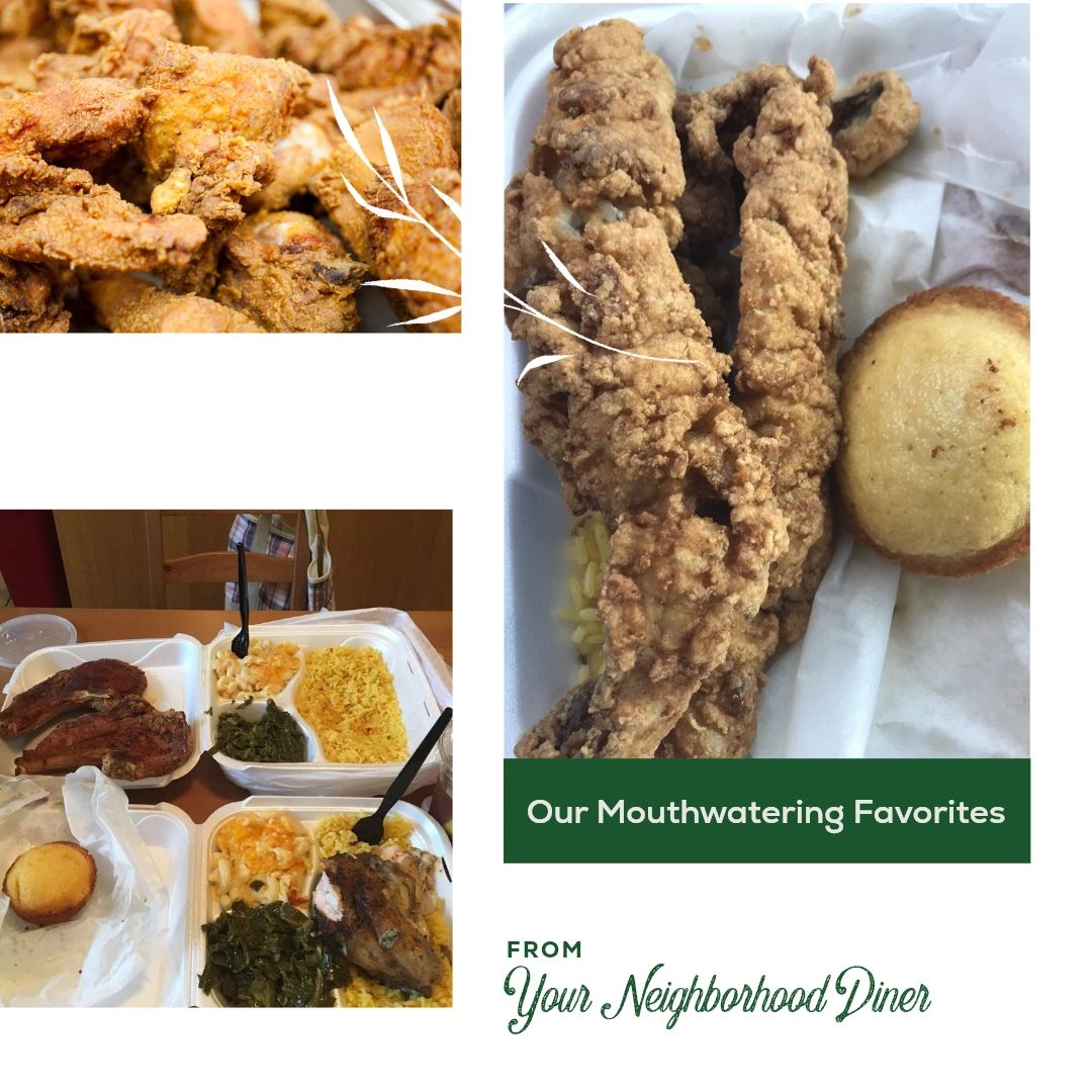 PDSoulFood's tweet photo. Our menu items will leave you satisfied after the first bite. No dinner plans? Choose us! #PAndDSoulFoodKitchen #OrlandoSoulFood #SoulFood #Wings https://t.co/EWqsVXD4ob