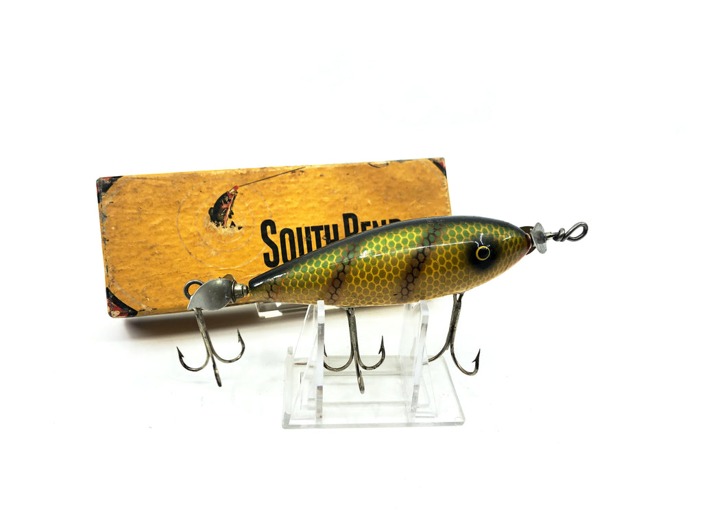 mybaitshop's tweet photo. South Bend Surf Oreno 963, YP Yellow Perch Color, with Box https://t.co/7LJFyxWFrS See all of our South Bend lures here https://t.co/XyI3ztc9FI Thousands of new and vintage lures for sale at https://t.co/Wy9lvosU7d #mybaitshop #fishing #bassfishing https://t.co/OSmiYSKLhx