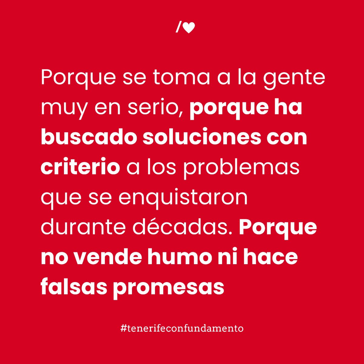 El mejor presidente, el que trabaja con fundamento, sin populismos ni frases hechas, pensando en las mejores soluciones para los problemas de la Isla #tenerifeconfundamento #cabildotenerife #psoetenerife #tenerife