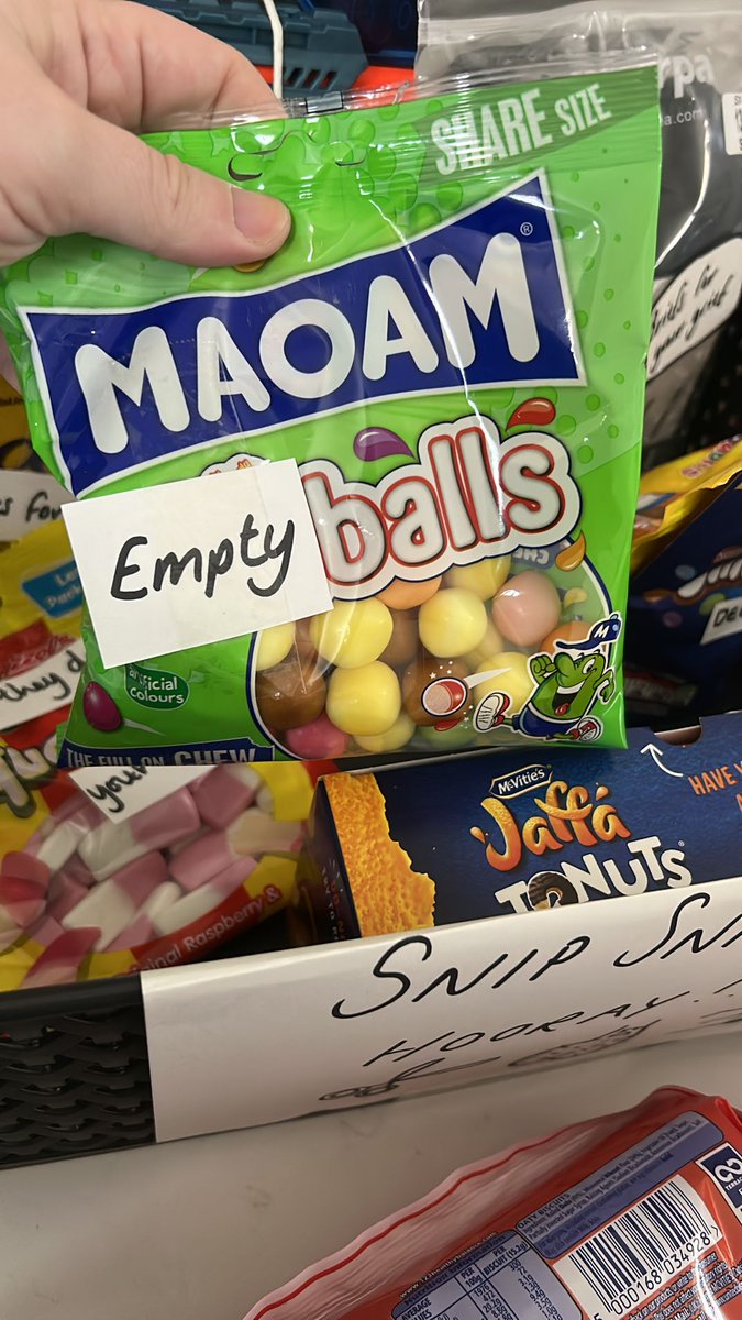 GbnzGaming's tweet photo. The Wife thinking she's funny after the snip with this care package😄 #vasectomy #sorebaws #nomorekids #carepackage https://t.co/Txf3eNoH8I