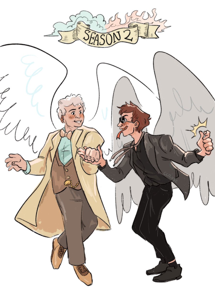 hell yeah!! new season july 28!!! #GoodOmens #GoodOmens2