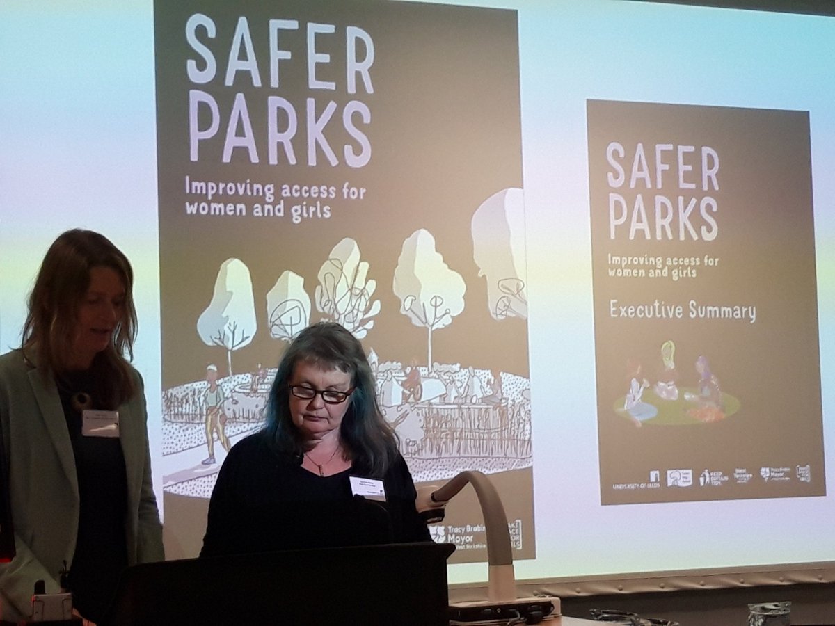 Launch of the new guidance on making parks safer for women and girls. Download at greenflagaward.org #saferparks