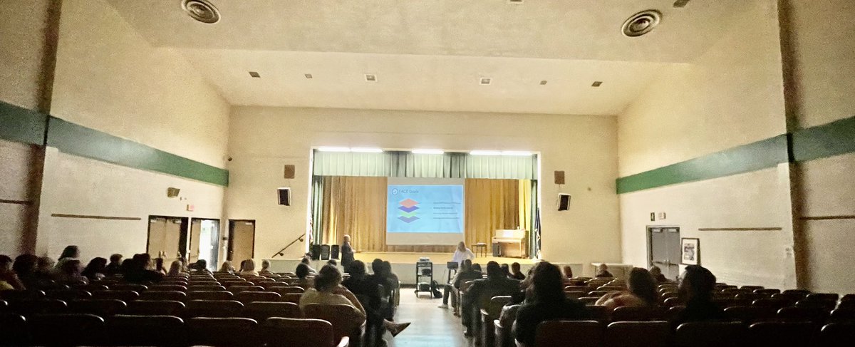 Staff meeting on the significant impacts  of system wide family engagement shared by the incredible impact driven team from @cvusd many thanks to Mike Serban and Tamera Otero as well as Tami Hester Johnson