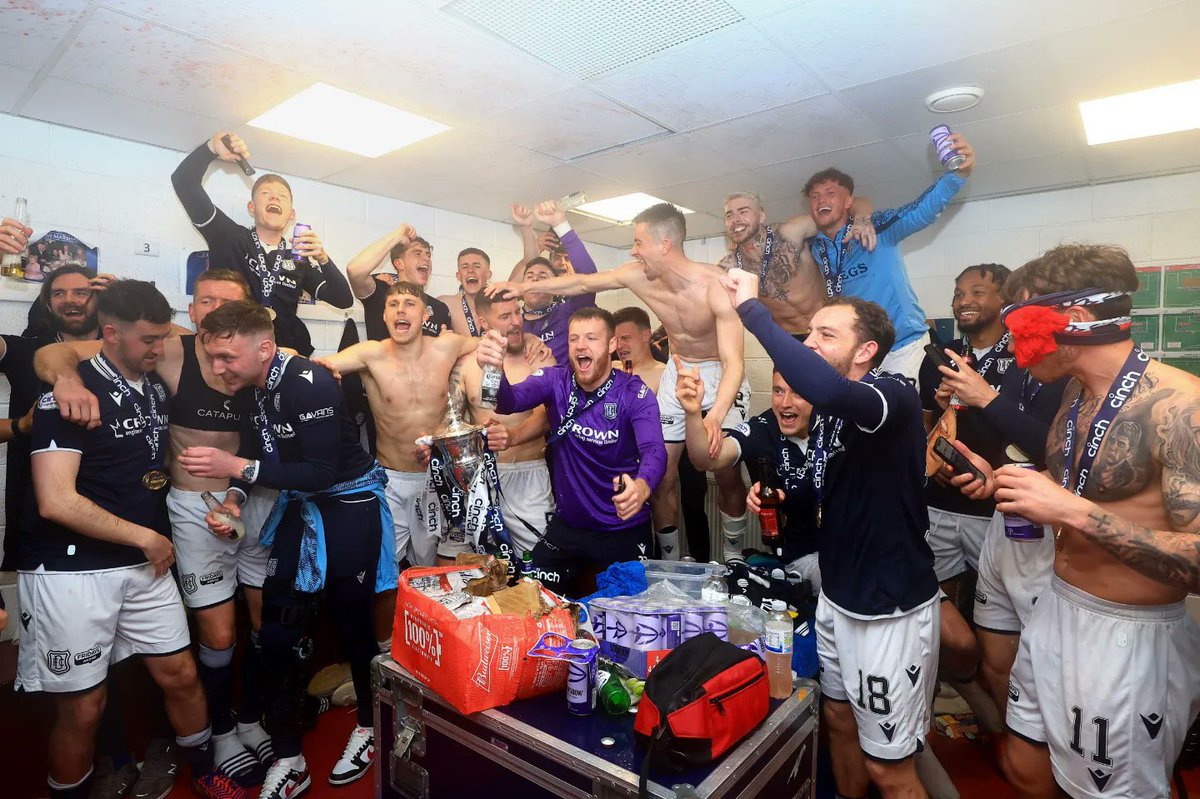 What a way to end an enjoyable second half to the season! CHAMPIONS!🏆🥇🏴󠁧󠁢󠁳󠁣󠁴󠁿 Glory to God in the highest! #GodsPlan