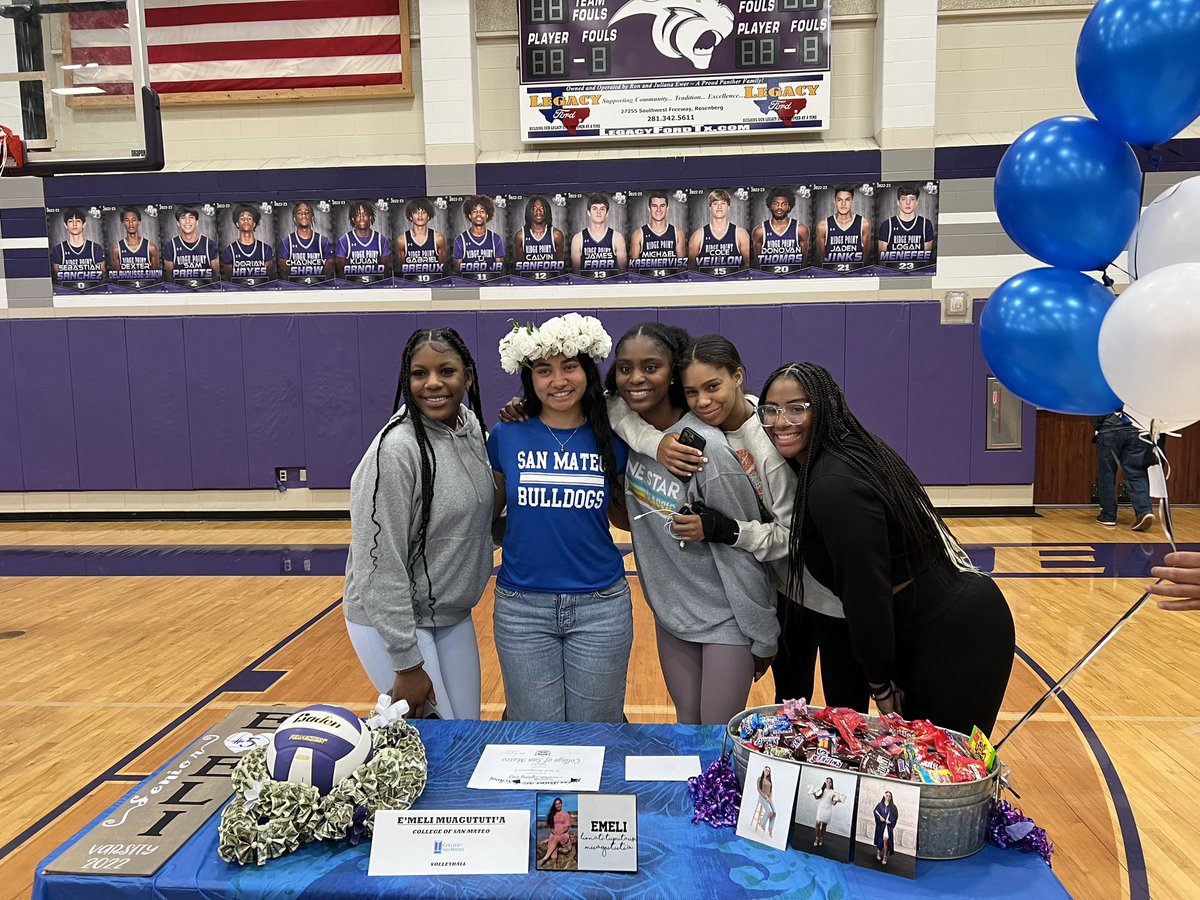 Today we celebrated <a href="/meli_tia5/">Emeli Muagututi’a</a> signing to <a href="/csm_bulldogs/">College of San Mateo Athletics</a> &amp; their volleyball program! We are SO PROUD of you Meli! You were only with us for a year but you brought so much light &amp; joy to our program! We wish you nothing but the best and will love you forever ♾️ #Ohana #Committed
