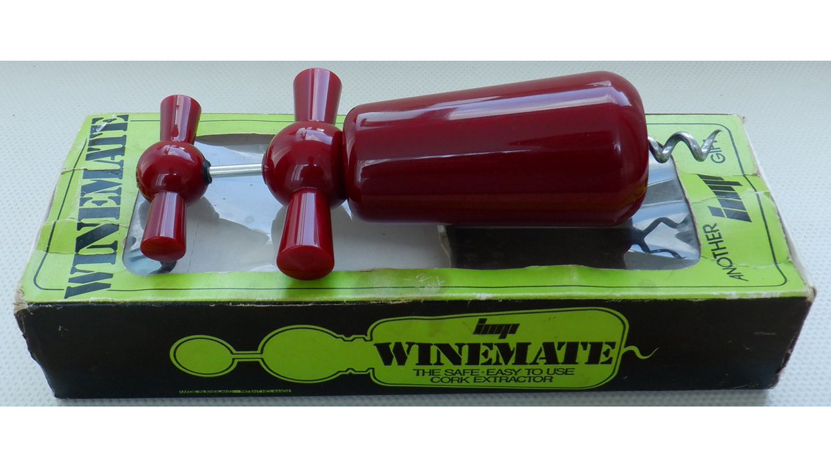EverRotating's tweet photo. A vintage Winemate corkscrew. Made in England by Imp. 🍺🍷🍾
🛒 https://t.co/EUgWDIMhyb
#Vintage #Winemate #1960s #1970s #VintageForSale #VintageHome #eBay
#WineOClock https://t.co/ZWfVPwJiSE