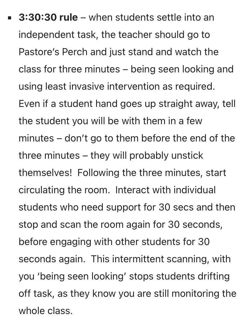 Tried the 3:30:30 today with my noisiest year 7 class who also give up as soon as a task gets a bit tricky. 
It actually bloody worked.