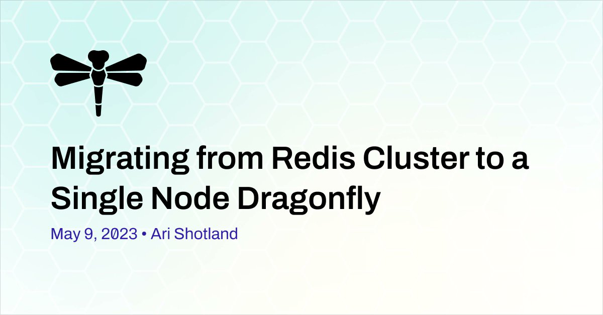 Need a simpler, more reliable solution than #RedisCluster? Try Dragonfly! With a vertically scalable, multi-threaded architecture, Dragonfly handles 1TB of memory on a single node. Plus, it's API-compatible with Redis, making migration easy. Learn more:
dragonflydb.io/blog/migrating…