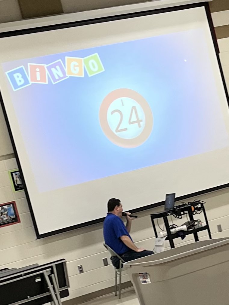 Bingo Day with MR. Burgoon! We were so BUSY cheering for our friends that got a bingo, that I didn’t get very many pictures! 🤷‍♀️
FUN time!!!🎉🎉 And super fun having Mrs. Murphy and Mrs. Wentzel’s classes join us! 
#305GrowsGreatness