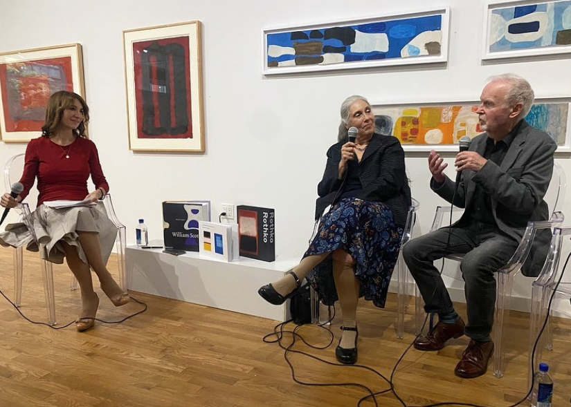 AnitaRogers_Art's tweet photo. Thank you to all who came out last night for our discussion with Kate Rothko Prizel, Christopher Rothko, and James Scott, moderated by Anita Rogers. What a great night! Thank you to our guests for their attention and thoughtful engagement.
https://t.co/H6WJ9mzR6t https://t.co/v98PJEuQQL