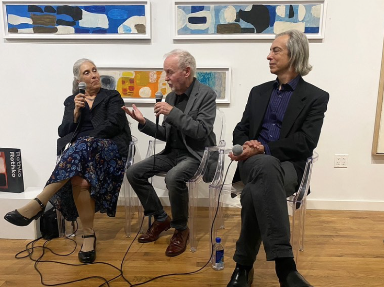 AnitaRogers_Art's tweet photo. Thank you to all who came out last night for our discussion with Kate Rothko Prizel, Christopher Rothko, and James Scott, moderated by Anita Rogers. What a great night! Thank you to our guests for their attention and thoughtful engagement.
https://t.co/H6WJ9mzR6t https://t.co/v98PJEuQQL