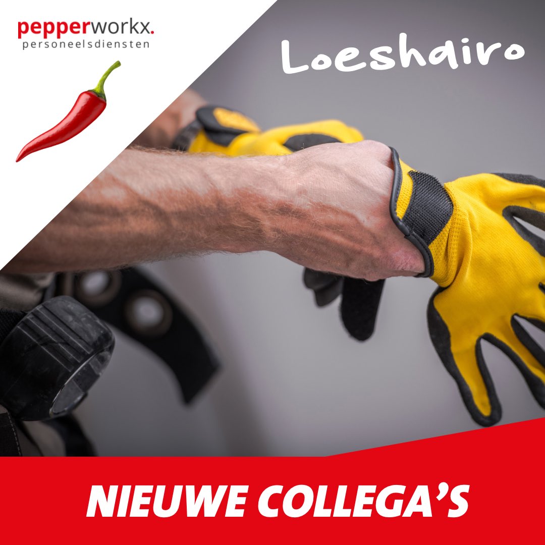 Onze nieuwe collega Loeshairo is gestart als bouwplaatsmedewerker in #Kampen ‼️Succes kerel
#vacature #bouw #kampen #hotjob #pepperworkx