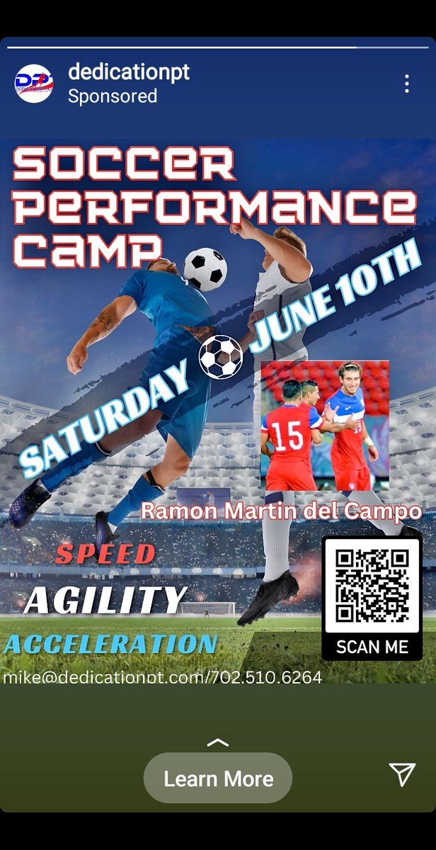 dedicatedPT1's tweet photo. #soccer Performance Camp coming June 10th 8am-11am!! Register early!!
#soccercamp #lasvegassoccer #vegastrainer https://t.co/vJSD7mhnhX