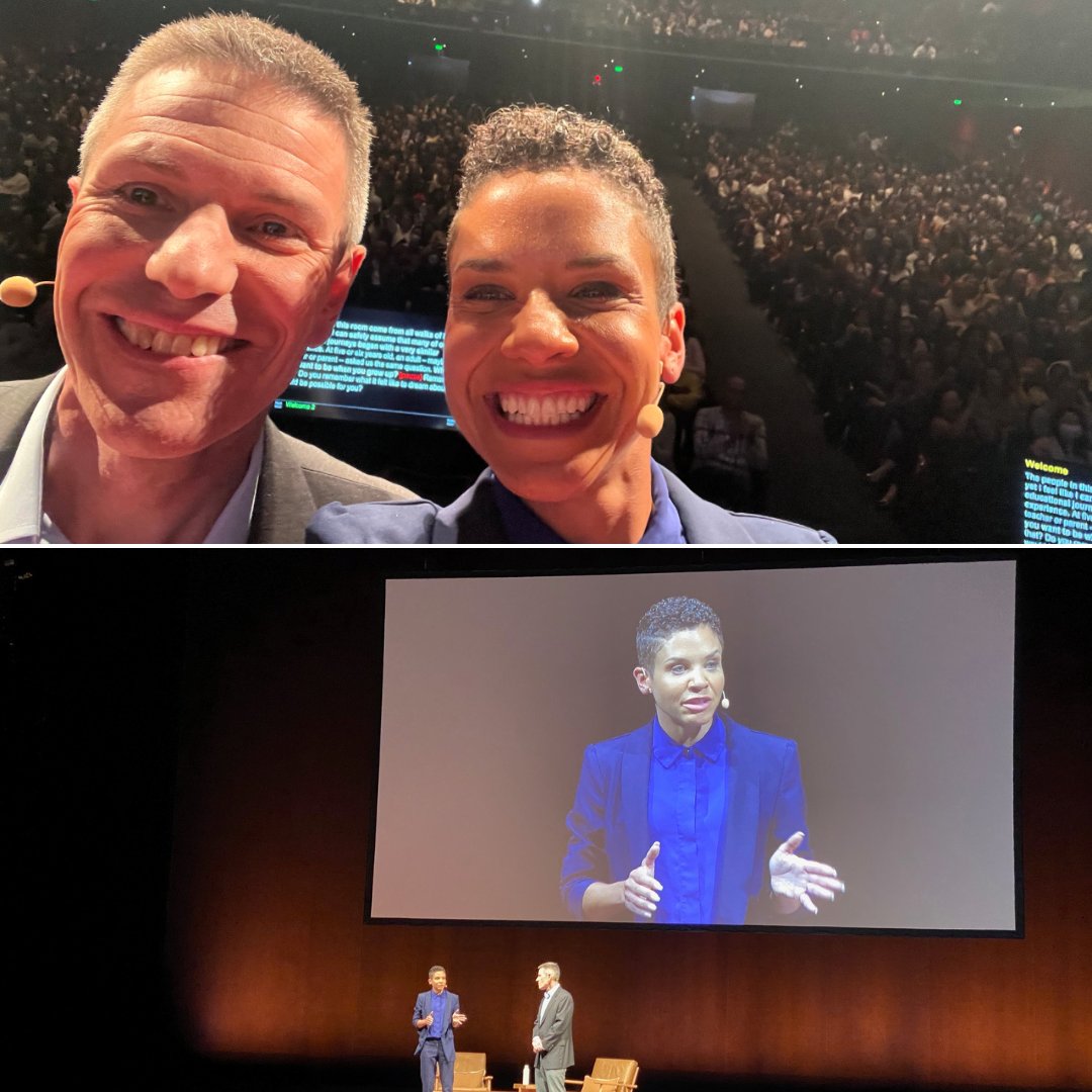 OneGoalGraduate's tweet photo. "OneGoal doesn't want to nonprofit our way into a more equitable future. We want to transform the way our country thinks about supporting young people at a time in their life when it matters most." CEO @OneGoalMelissa at the @gatesfoundation summit in Seattle. #ManyPathsOneGoal https://t.co/MXiB1tWUzL