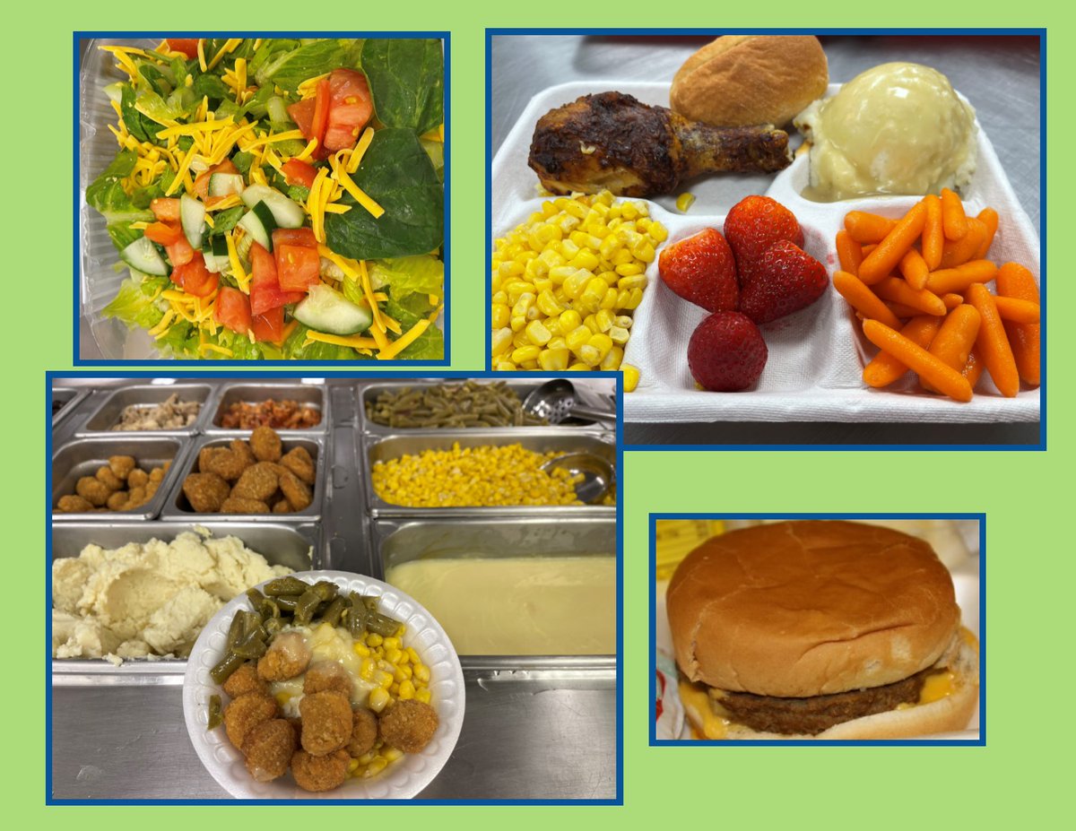 Some of the delicious options on our menu today!  #sodexoproud #deliciousnutrition