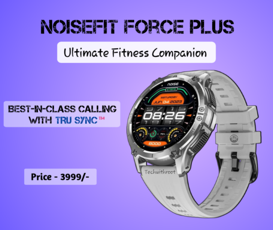 techwithroot's tweet photo. Looking for a fitness tracker that's also a smartwatch? Check out NoiseFit Force Plus! Monitor your health and track your workouts all in one place. #NoiseFit #ForcePlus #FitnessTracker #Smartwatch #Health
Full Article Link in Bio. https://t.co/HbrbChvrca