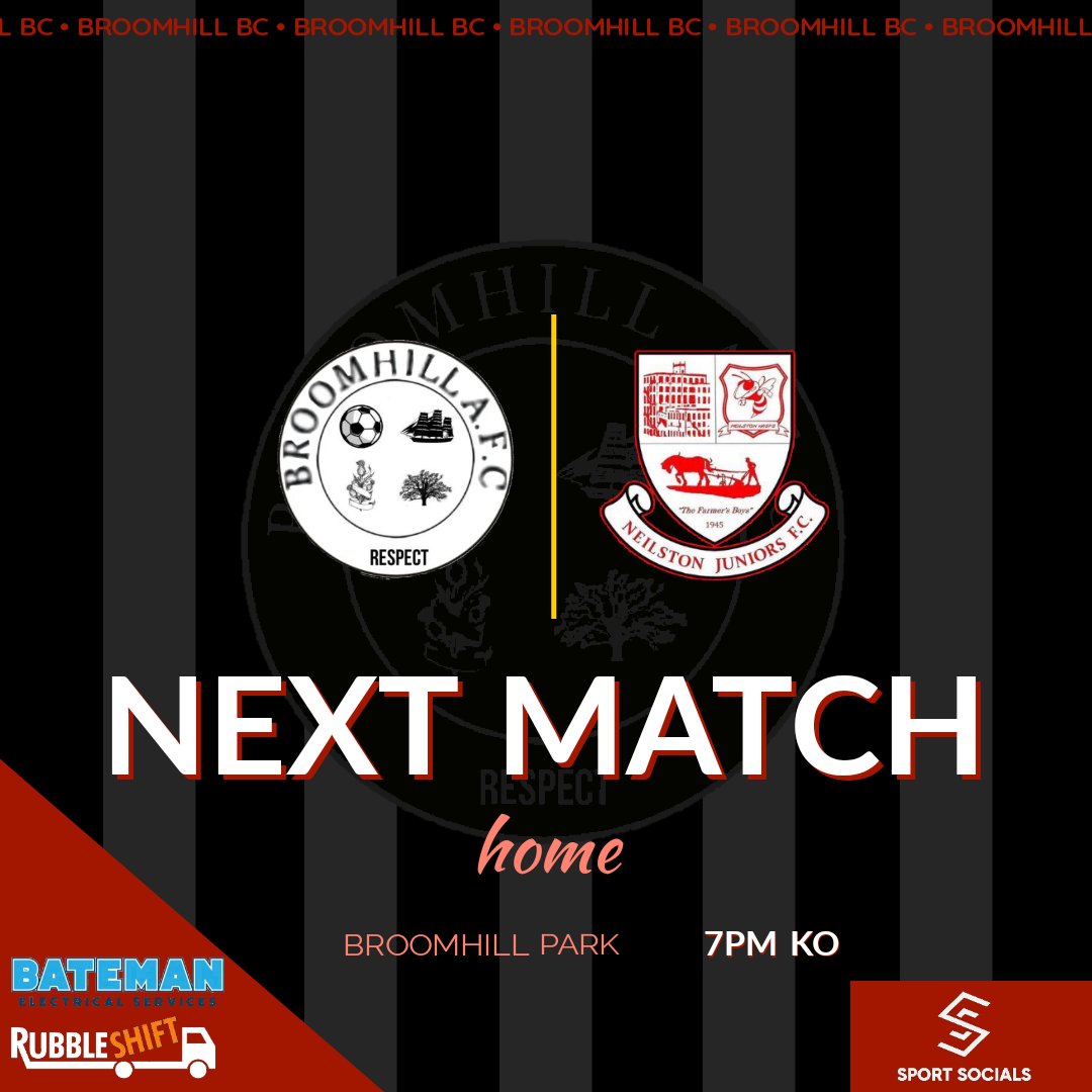 ⚽️ | 𝐃𝐈𝐕𝐈𝐒𝐈𝐎𝐍𝐀𝐋 𝐂𝐔𝐏
Tonight we face Neilston Youth, a familiar team from last season, to finalise what semi-final we will be competing in💪