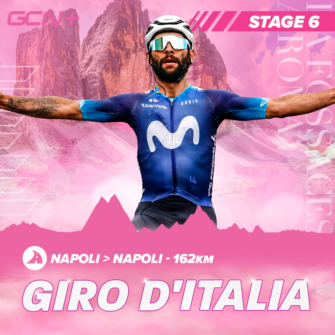GCN Racing on Twitter "Giro Stage 6 Napoli > Napoli (162.2km