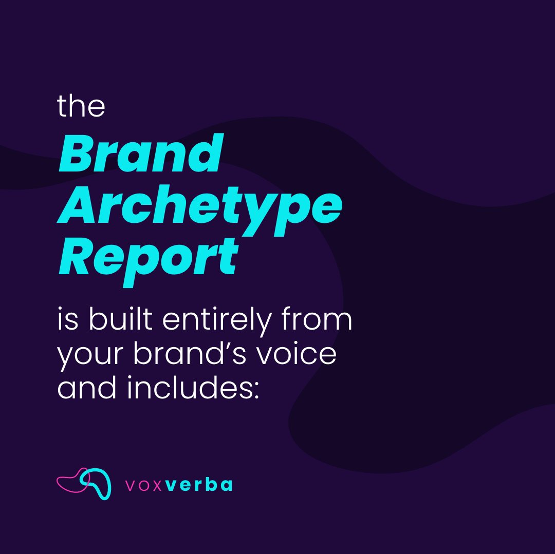 vox_verba's tweet image. Your brand voice is your most powerful asset in today's digital landscape. 

Discover your voice today: voxverba.com/products/brand… 

#VoxVerba #BrandArchetype #DigitalMarketing #TransformYourBrand